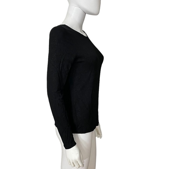 Banana Republic Black Metallic Top - Picture 5 of 9